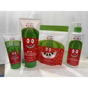 Bolero Kids STRAWBERRY WATERMELON SWIRL Bath Bundle - Unisex